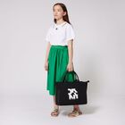 Girls Green Logo Skirt, 2, hi-res