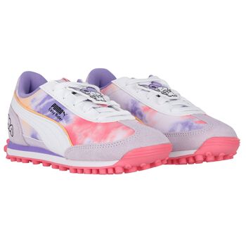 Girls Pink Hello Kitty Easy Rider Trainers