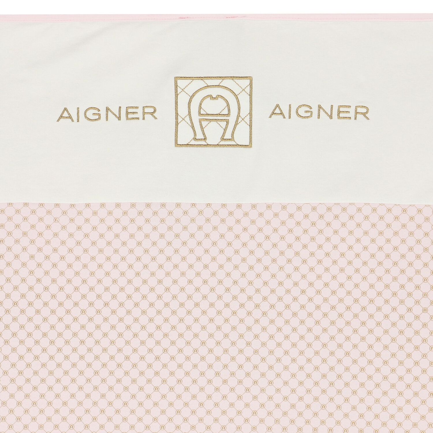 Baby Girls Pink & Gold Blanket, 3, hi-res