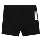 Black Logo Shorts, 1, hi-res