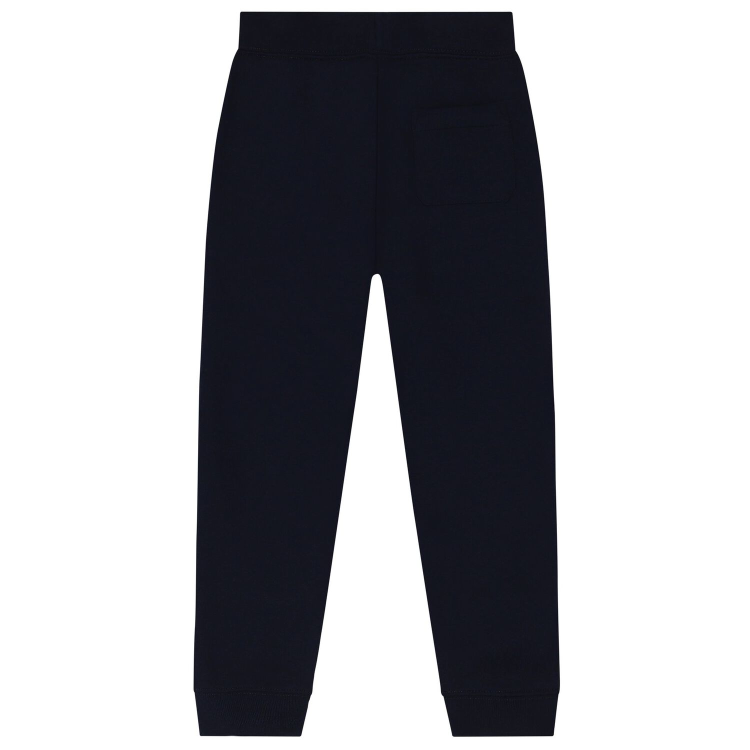 Boys Navy Blue Logo Joggers, 1, hi-res