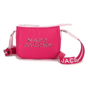 Girls Pink Logo Handbag