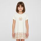 Girls Ivory Bag Sequin Dress, 1, hi-res