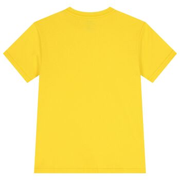 Boys Yellow Logo T-Shirt