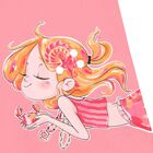 Girls Pink Mermaid Ruffled Dress, 2, hi-res