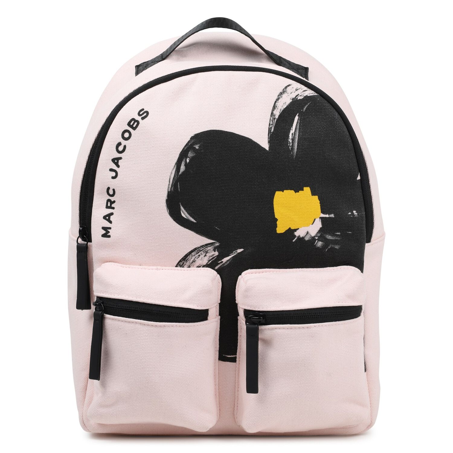 Girls Pink Daisy Backpack, 1, hi-res