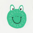 Younger Boys Ivory Logo Frog T-Shirt, 1, hi-res