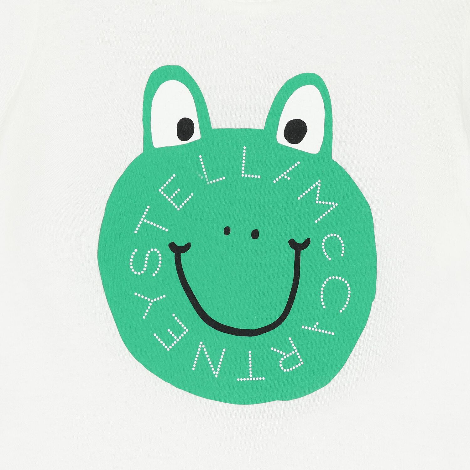 Younger Boys Ivory Logo Frog T-Shirt, 1, hi-res