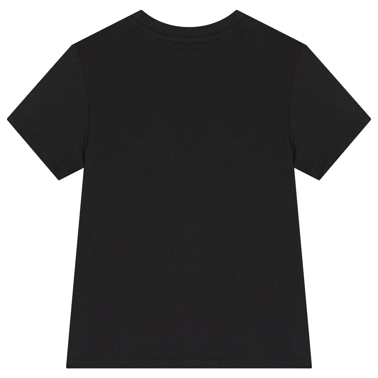 Boys Black Logo T-Shirt, 3, hi-res