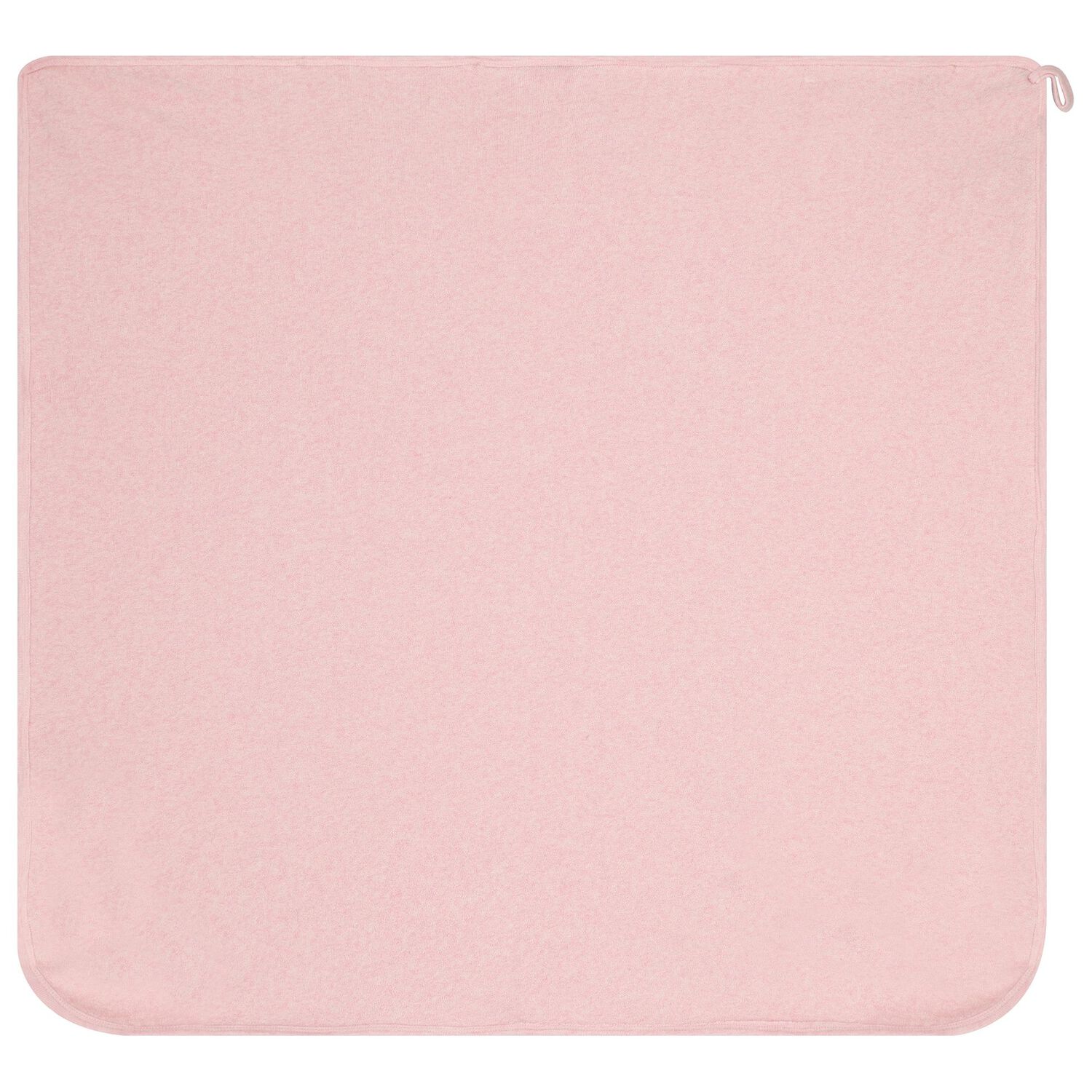 Baby Girls Pink Teddy Bear Hooded Towel, 2, hi-res