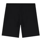 Boys White & Black Logo Shorts Set, 1, hi-res