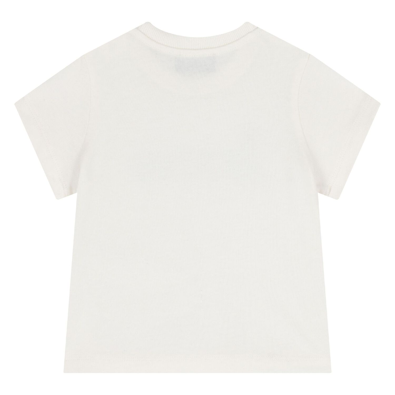 Younger White Teddy Bear Logo T-Shirt, 1, hi-res image number null