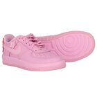 Girls Pink Logo Force 1 Low Trainers, 1, hi-res