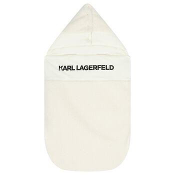 Baby Girls Ivory Logo Nest