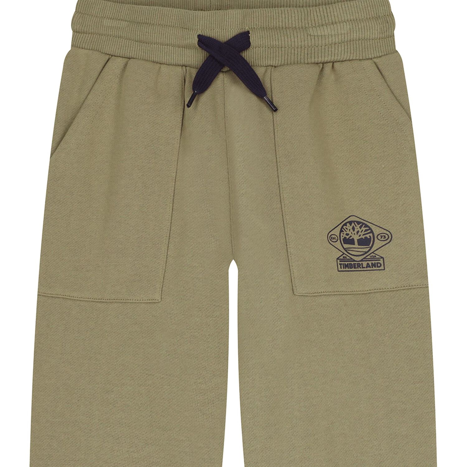 Boys Green Logo Joggers, 1, hi-res