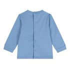 Baby Boys Blue & White (2 Piece Babygrow), 1, hi-res