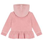 Baby Girls Pink Logo Tracksuit, 1, hi-res