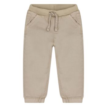 Younger Boys Beige Joggers