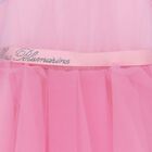 Girls Pink Tulle Dress, 1, hi-res