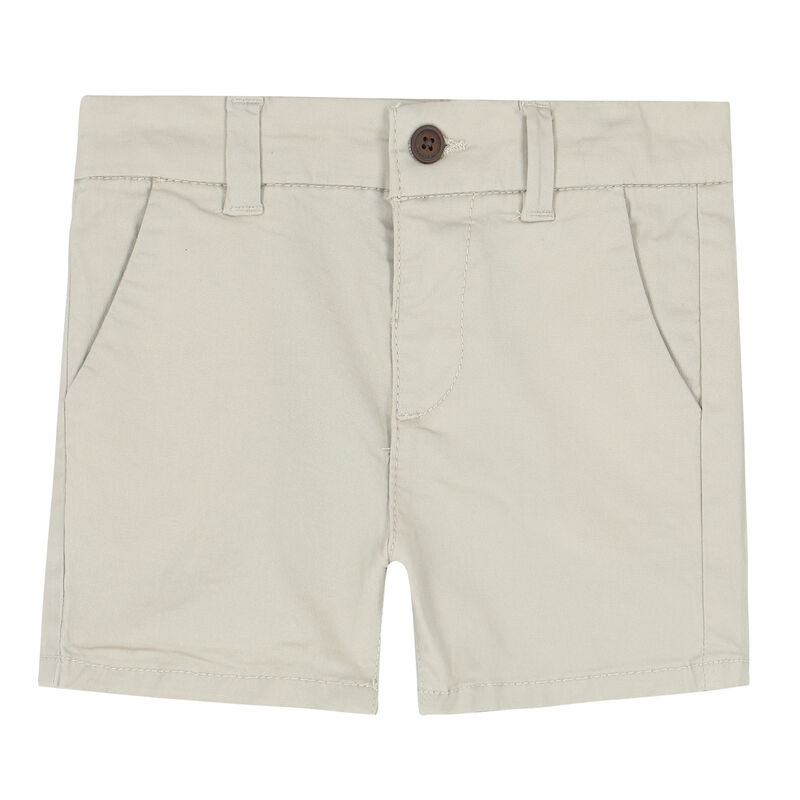 Younger Boys Grey Bermuda Shorts, 1, hi-res image number null