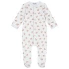 Baby Boys White Toy Print Babygrow, 1, hi-res