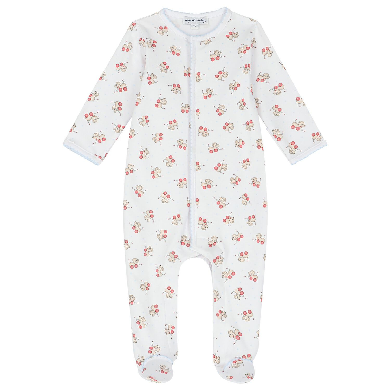 Baby Boys White Toy Print Babygrow, 1, hi-res