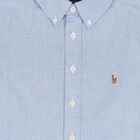 Boys Blue Linen Shirt, 1, hi-res