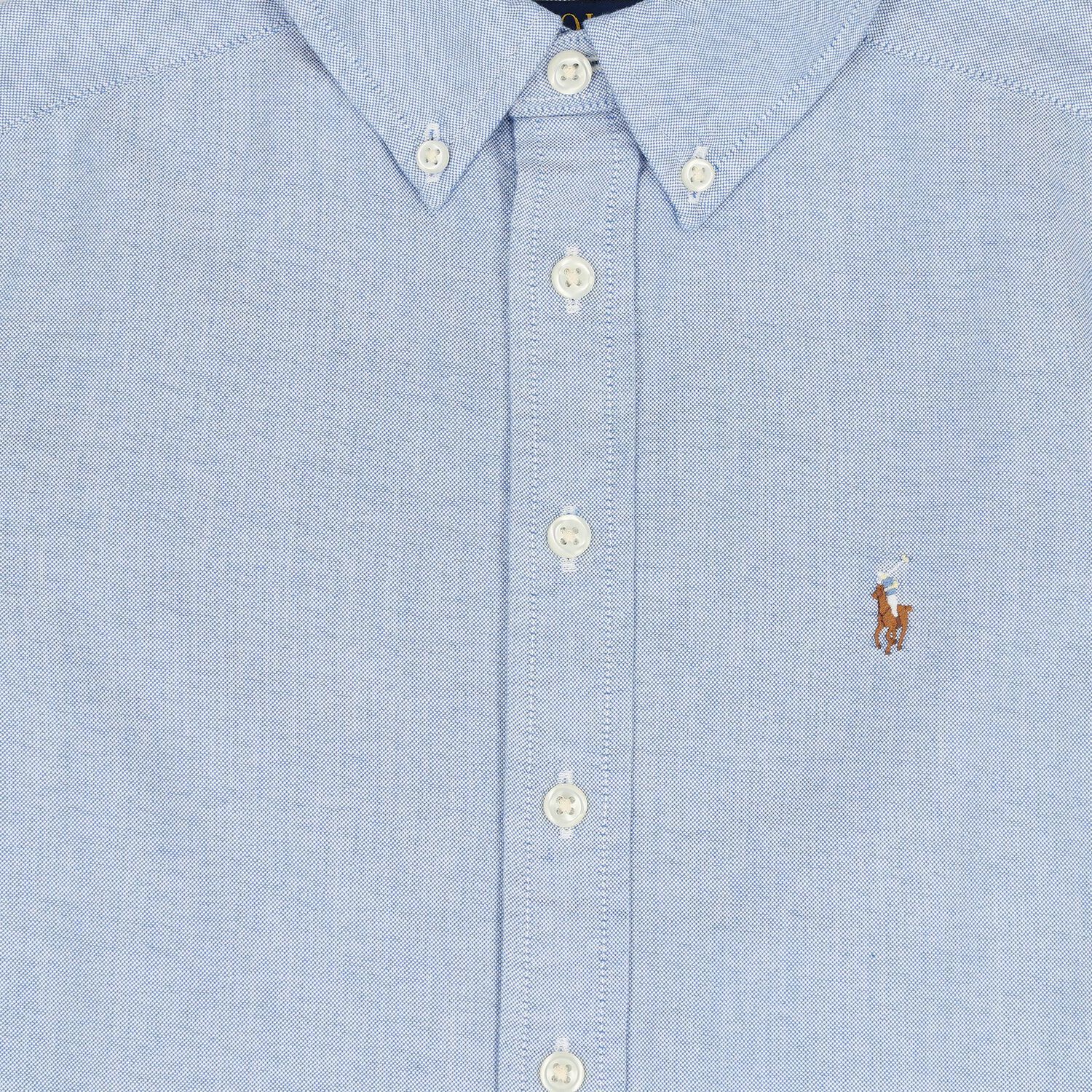 Boys Blue Linen Shirt, 1, hi-res