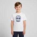 Boys White Logo T-Shirt, 2, hi-res