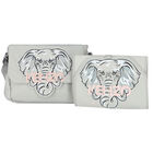 Grey Elephant Logo Baby Changing Bag, 1, hi-res