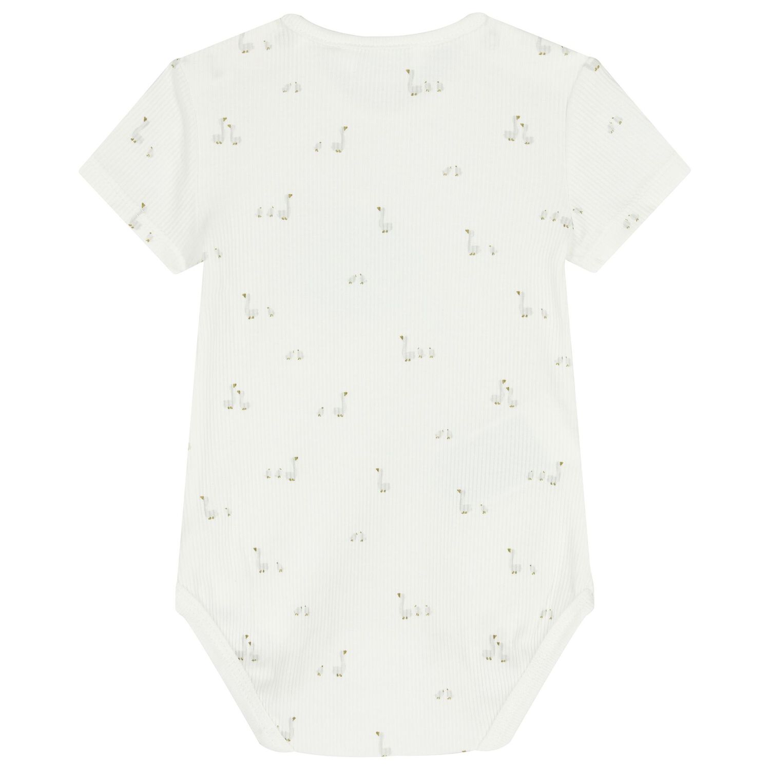 Ivory & Grey Bodysuits Set ( 2 Pack ), 1, hi-res