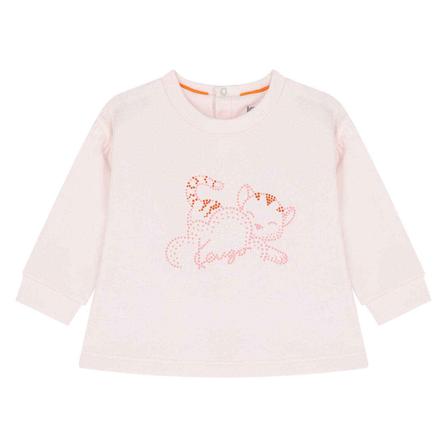 Younger Girls Pink Tiger Logo Trousers Set, 1, hi-res