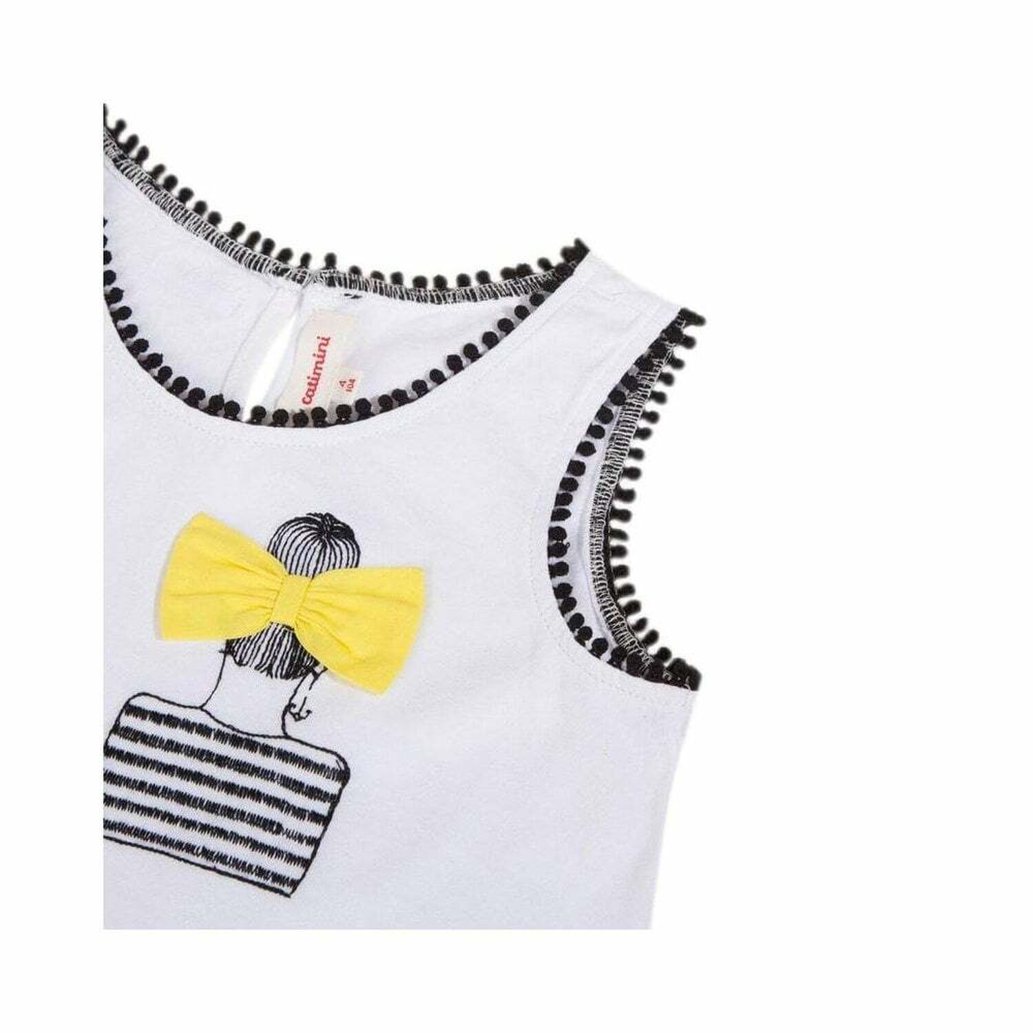 Girls White Top, 1, hi-res image number null