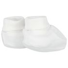 White Hat & Booties Baby Gift Set, 1, hi-res