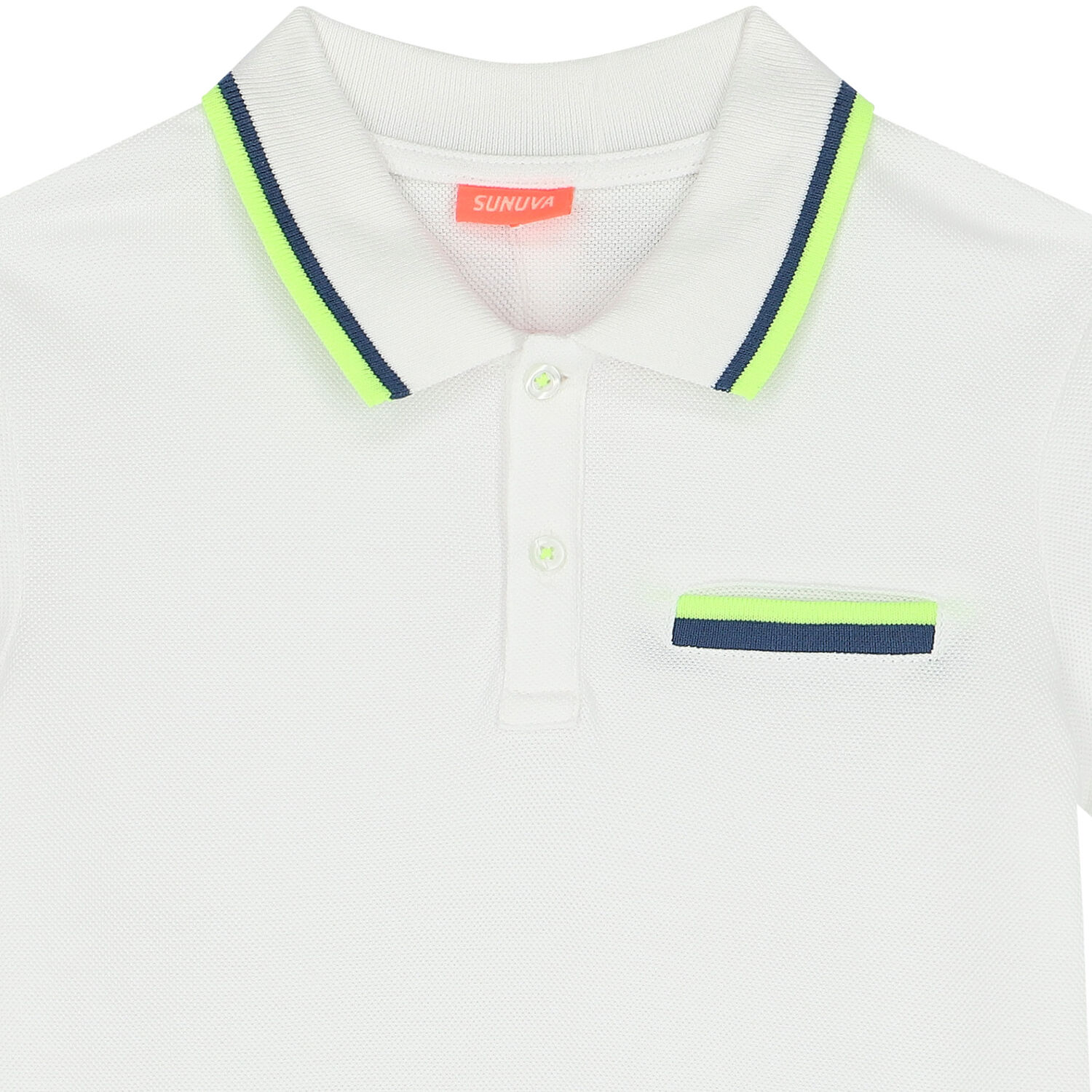 Boys White Pique Polo Shirt, 1, hi-res image number null