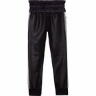 Girls Black Logo Joggers, 1, hi-res