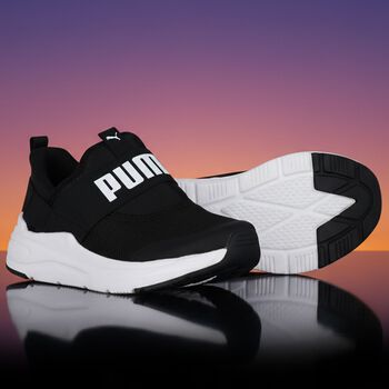 Black Softride Wired 2 Sliptech Trainers