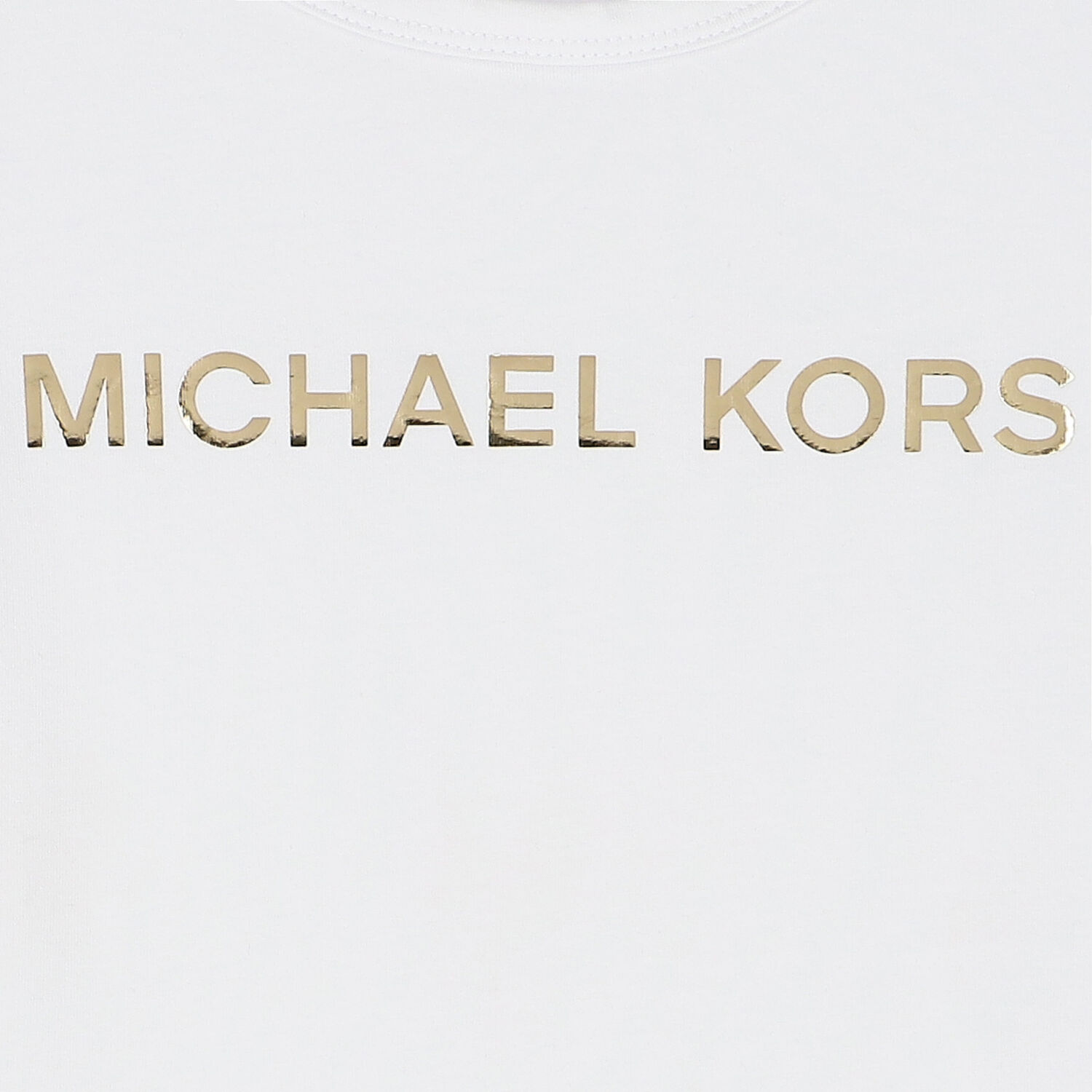 Girls White Logo T-Shirt, 1, hi-res