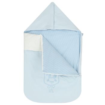 Baby Boys Blue Logo Baby Nest