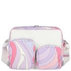Baby Girls Purple & Pink Iride Changing Bag, 1, hi-res