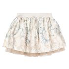 Girls Ivory Heart Skirt Set, 1, hi-res