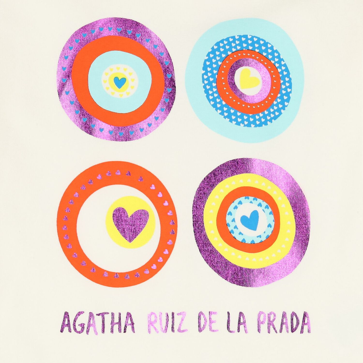 Girls Ivory Logo Long Sleeve Top, 1, hi-res image number null