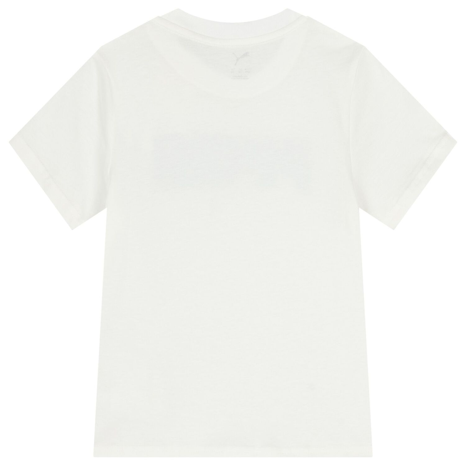 Boys White Logo T-Shirt, 1, hi-res