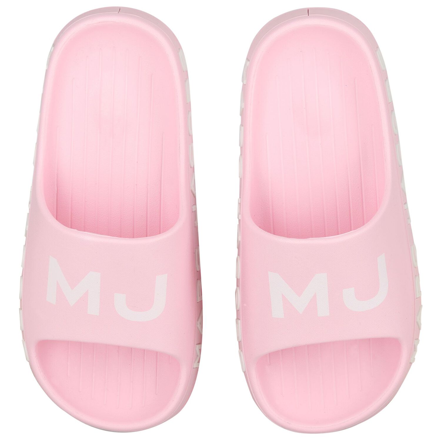 Girls Pink & White Logo Sliders, 1, hi-res image number null