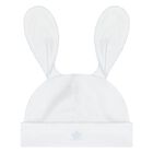 Baby Boys White & Blue Bunny Babygrow Gift Set, 1, hi-res