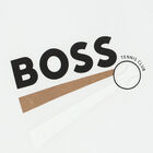 Boys White Logo T-Shirt, 1, hi-res