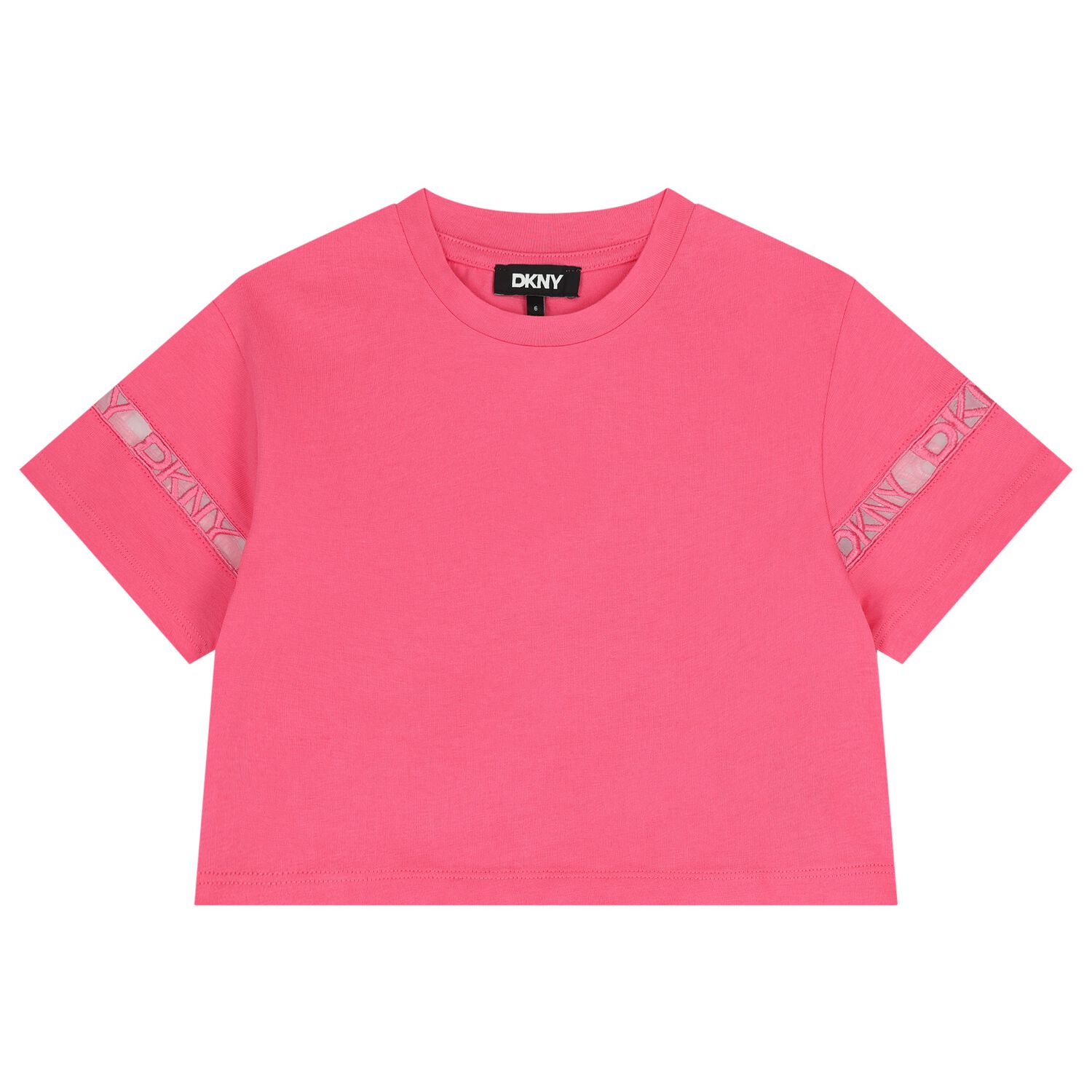 Girls Pink Logo T-Shirt, 2, hi-res