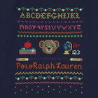 Girls Navy Blue Stitched Long Sleeve Top, 1, hi-res