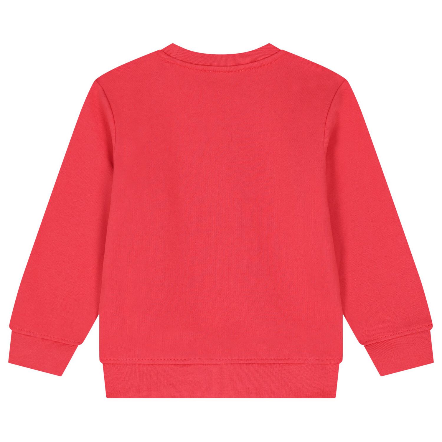 Girls Pink Floral Logo Sweatshirt, 1, hi-res