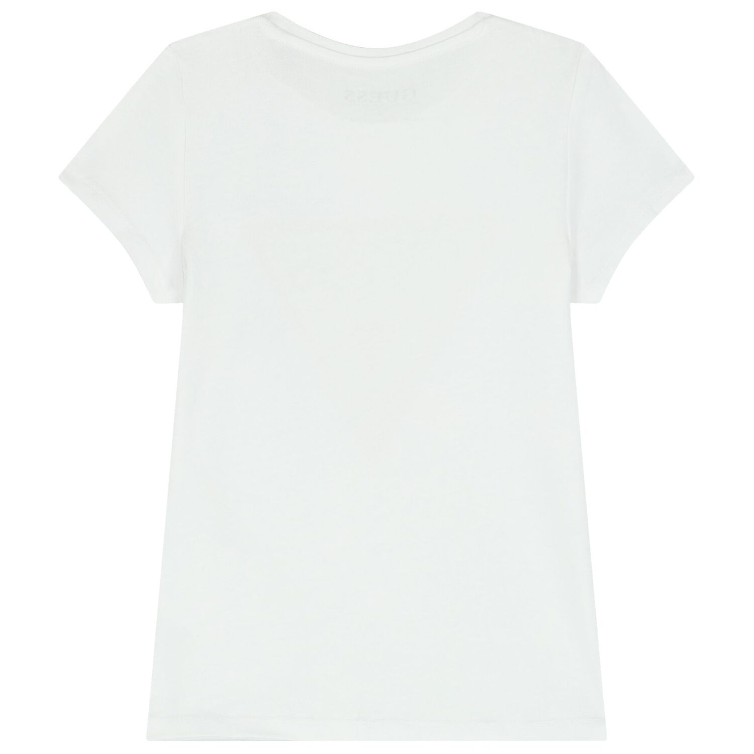 Girls White Logo T-Shirt, 2, hi-res image number null